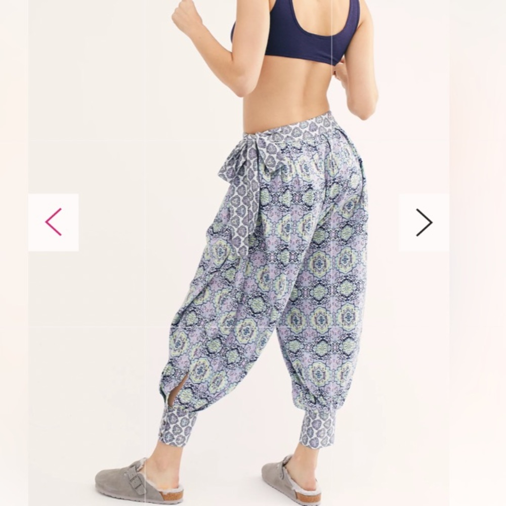 Free People Holibabe Pants Intimately Boho Chic Lounge Soft Comfy PJ Sleep Large